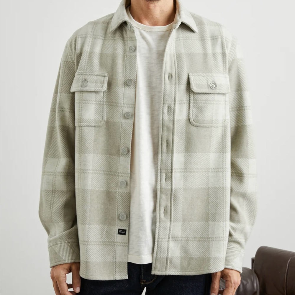 Rails alder button up shirt jacket